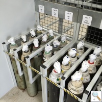 Hospital Gas Storage Racks