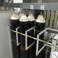 Large Medical Gas Cylinder Storage Stalls
