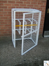 Medical Gas Cylinder Cage and Rack