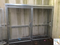 Wall Mounted Cage and Cylinder Rack